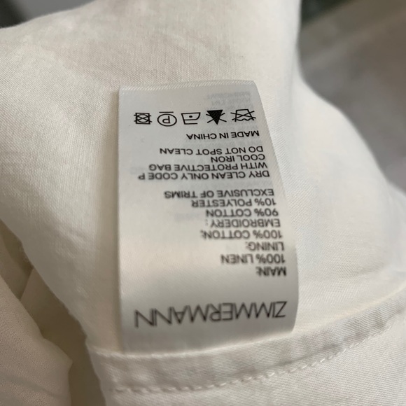 Zimmermann Bellitude Scalloped Eyelet Linen Shorts - Picture 9 of 14